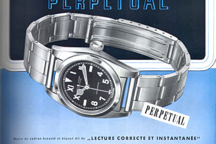 Publicités horlogère de 1945