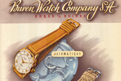 Publicités horlogères de 1950